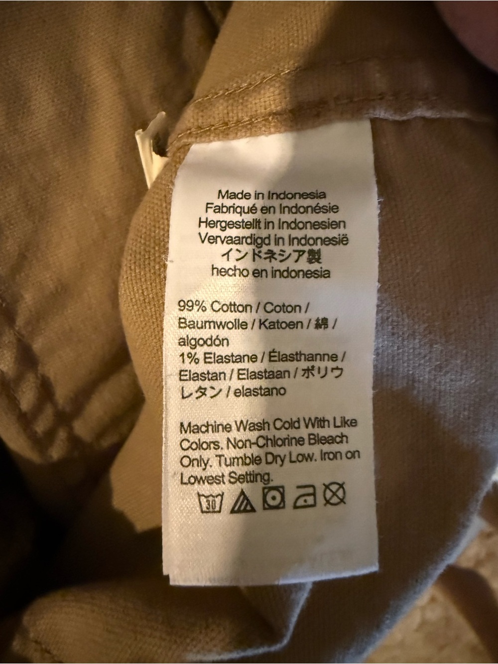 MADEWELL Women’s Straight-Leg Utility Pants in Taupe. Very comfy! - Picture 6 of 7